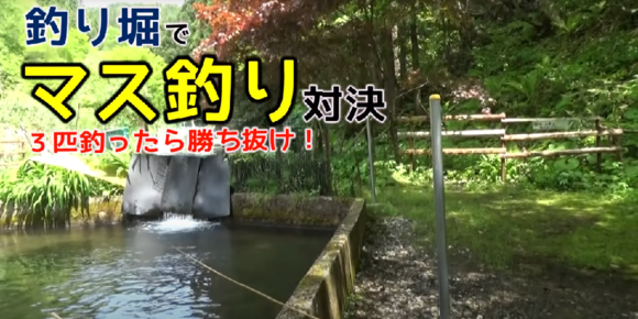 オフショット 釣り堀でマス釣り対決 クイズ トイダス 無料でクイズ 診断ができる 作れる 投票作成も簡単便利